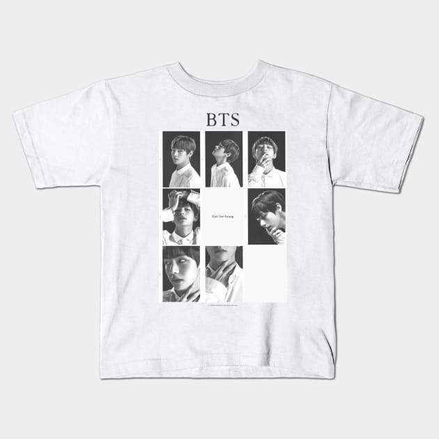 BTS V Kids T-Shirt by Y2KPOP